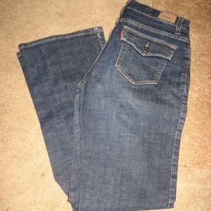 Womens LEVIS 512 Perfectly Slimming Jeans 8